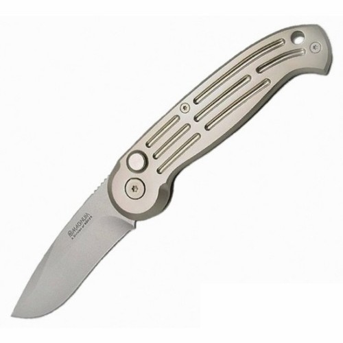 BOKER MAGNUM Small Automatic Knife Clip Point 2 7/8" Blade Firearm Parts & Accessories Gun