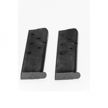 COLT 45 acp 1911 7 Round Magazine Clip 2 pack Blue
