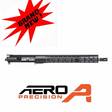 Aero Precision AR15 M4E1 16" .223 Wylde SS 1-8 Fluted Barrel 15" R-ONE M-LOK Upper Receiver