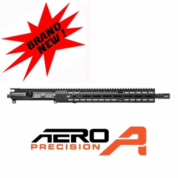 Aero Precision AR15 M4E1 16" Enhanced .223 Wylde SS QPQ Barrel 15" M-LOK Upper Receiver