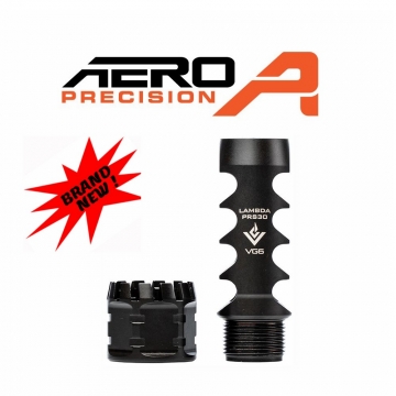 Aero Precision AR VG6 Lambda PRS30 High Performance Muzzle Brake 5/8x24