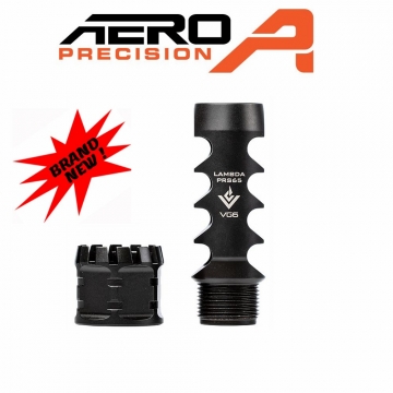 Aero Precision AR VG6 Lambda PRS65 High Performance Muzzle Brake 5/8x24