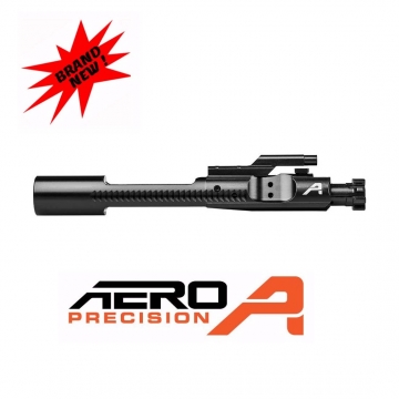 Aero  Precision M16 Black Nitride w/ Logo Full Auto Bolt Assembly Complete BCG