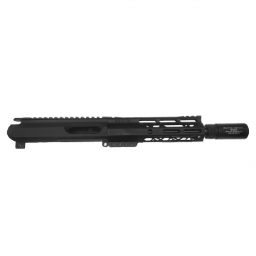 AR 9mm 8.3" Upper Receiver Half / 7" M-Lok / Fake Suppresssor