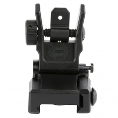 AR15 M4 BUIS Spring Assisted Slim Flip Rear Sight Aluminum