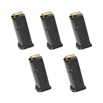 Package of 5 MagPul PMAG 15 GL9 15 Round 9mm Magazine fits Glock 19