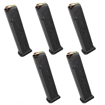 Package of 5 MagPul PMAG 27 GL9 27 Round 9mm Magazine fits Glock 17 18 19 26 & 34