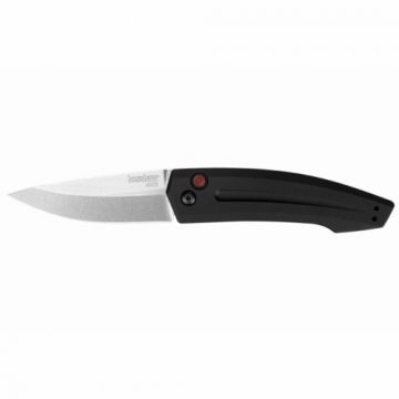 Kershaw 7200 Launch 2 Automatic Knife 3.4" Stonewash Plain Blade