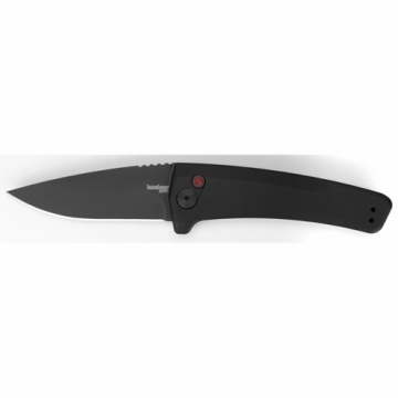 Kershaw 7300BLK Launch 3 Automatic Knife 3.4" Black Plain Blade
