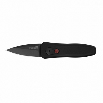 Kershaw 7500BLK Launch 4 Mini Automatic Knife 1.9" Black Plain Blade