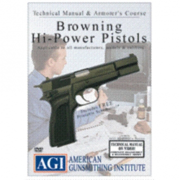 AGI Browning Hi High Power Auto Pistol Gunsmith DVD