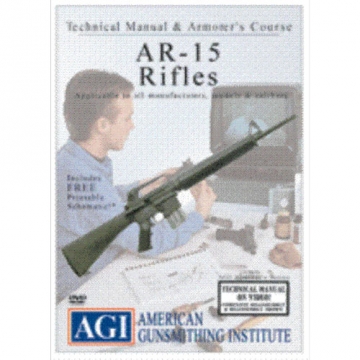 AGI AR15 AR-15 Armorer Maintenance Gunsmith DVD #1034