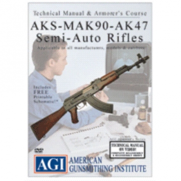AGI AKS-MAK90-AK47 SEMI-AUTO RIFLES ARMORERS COURSE DVD