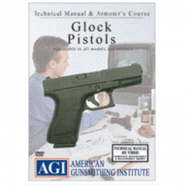 AGI Gunsmith #1064 DVD for GLOCK PISTOL 17 19 21 22 23 26