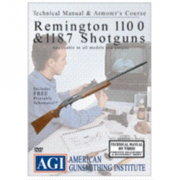 AGI Remington 1100 & 1187 Auto Shotgun Gunsmith DVD