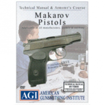 AGI Russian & Other MAKAROV Pistol Armorer Gunsmith DVD