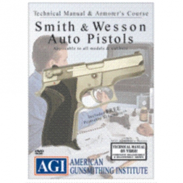 AGI S&W Smith & Wesson Auto Pistol Gunsmith Course DVD