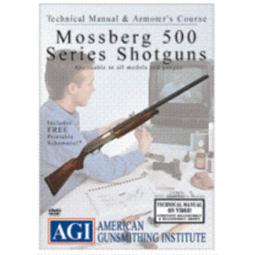 AGI Mossberg Shotgun 500 Series Gunsmith Course DVD