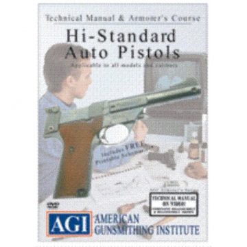AGI High HI Standard Auto 22 LR Pistol Gunsmith DVD