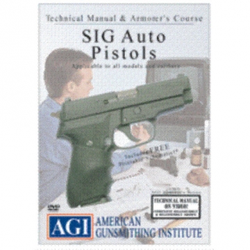 AGI SIG SAUER P 226 228 229 Auto Pistol Gunsmith DVD