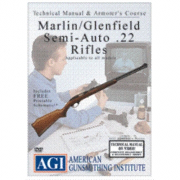 AGI Classic GLENFIELD MARLIN SEMI 22 RIFLE Gunsmith DVD