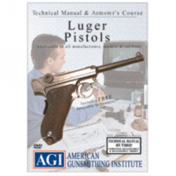 AGI WWII P-08 German LUGER PISTOL Armorer Gunsmith DVD