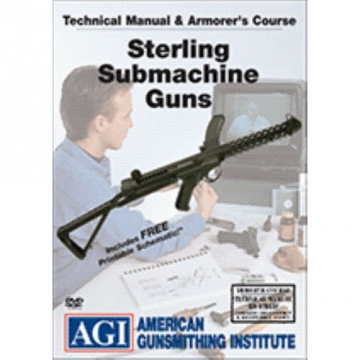 AGI STERLING SMG GUN ARMORERS GUNSMITHING COURSE DVD