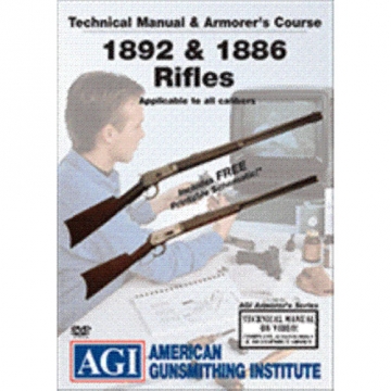 AGI WINCHESTER MODELS 1886 1892 1871 Rifle Gunsmith DVD