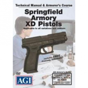 AGI SPRINGFIELD ARMORY XD Pistol Repair Gunsmith DVD