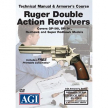 AGI RUGER DOUBLE ACTION REVOLVERS Gunsmith Tech DVD