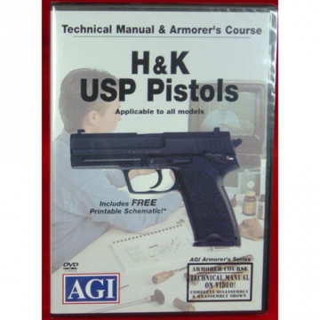 AGI H&K HECKLER & KOCH USP PISTOL GUNSMITH DVD