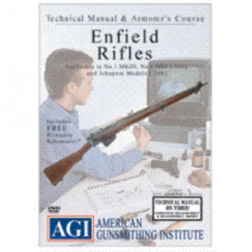 AGI ENFIELD RIFLE Repair Sporterize Gunsmith Course DVD