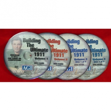 AGI BUILD the ULTIMATE 1911 Gunsmith Vol 1 2 &3 DVD Set