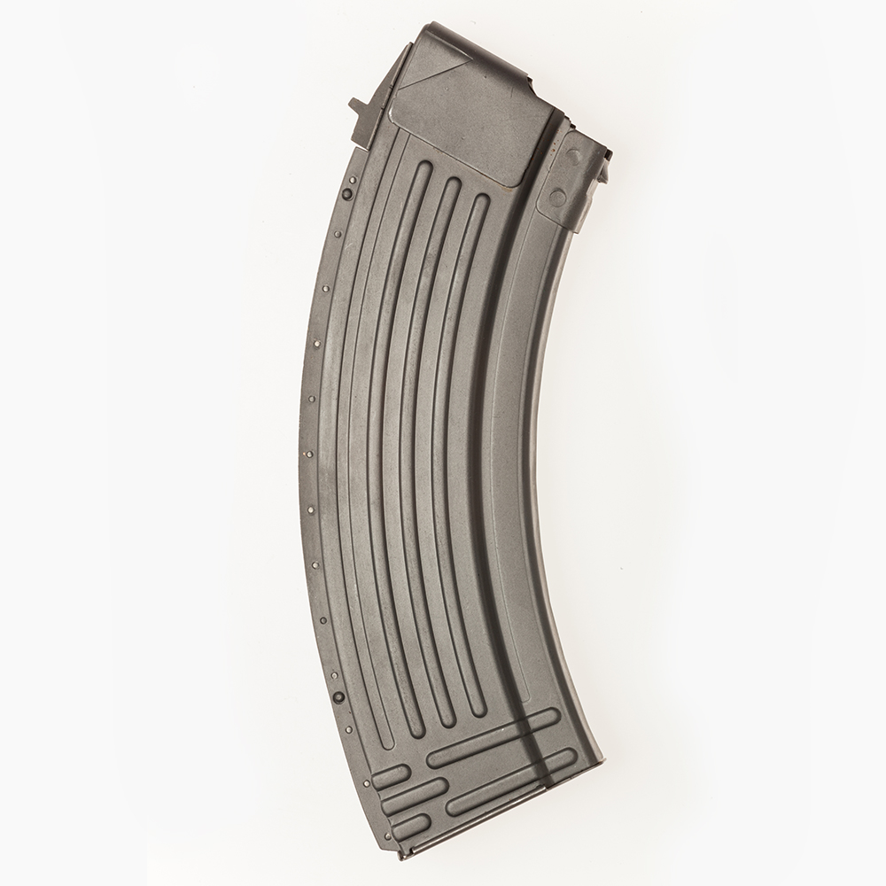 AK-47 Military 30 Round 7.62x39 Magazine Ribbed Steel NEW-img-0