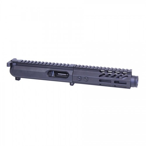 AR 9mm Upper Receiver Half 5.5" Barrel / 6" M-Lok Handguard / Flash Cone-img-0