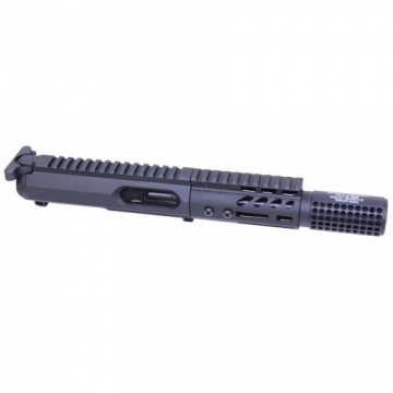 AR 9mm Upper Receiver Half 5.5" Barrel / 4" M-Lok Handguard / Mini SOCOM