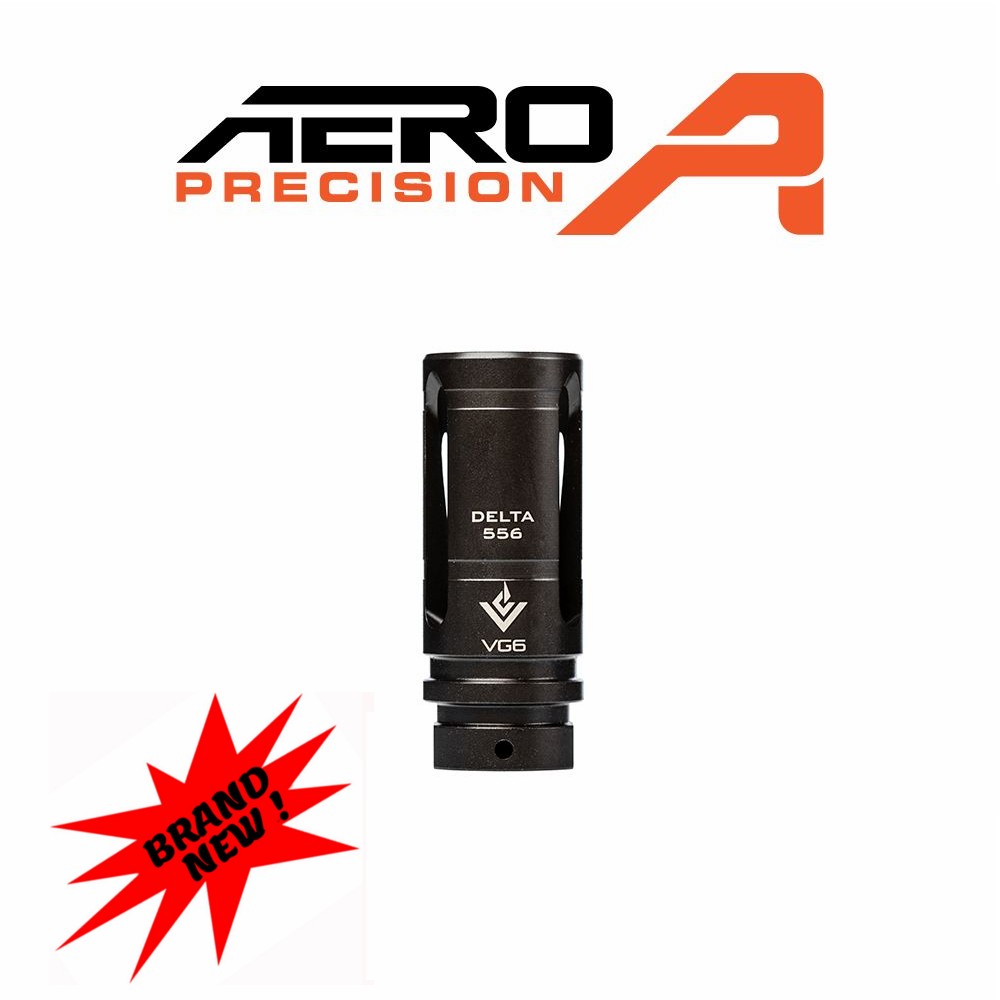 Aero Precision  AR15 VG6 Delta  556 High Performance Muzzle Brake 1/2x28-img-0