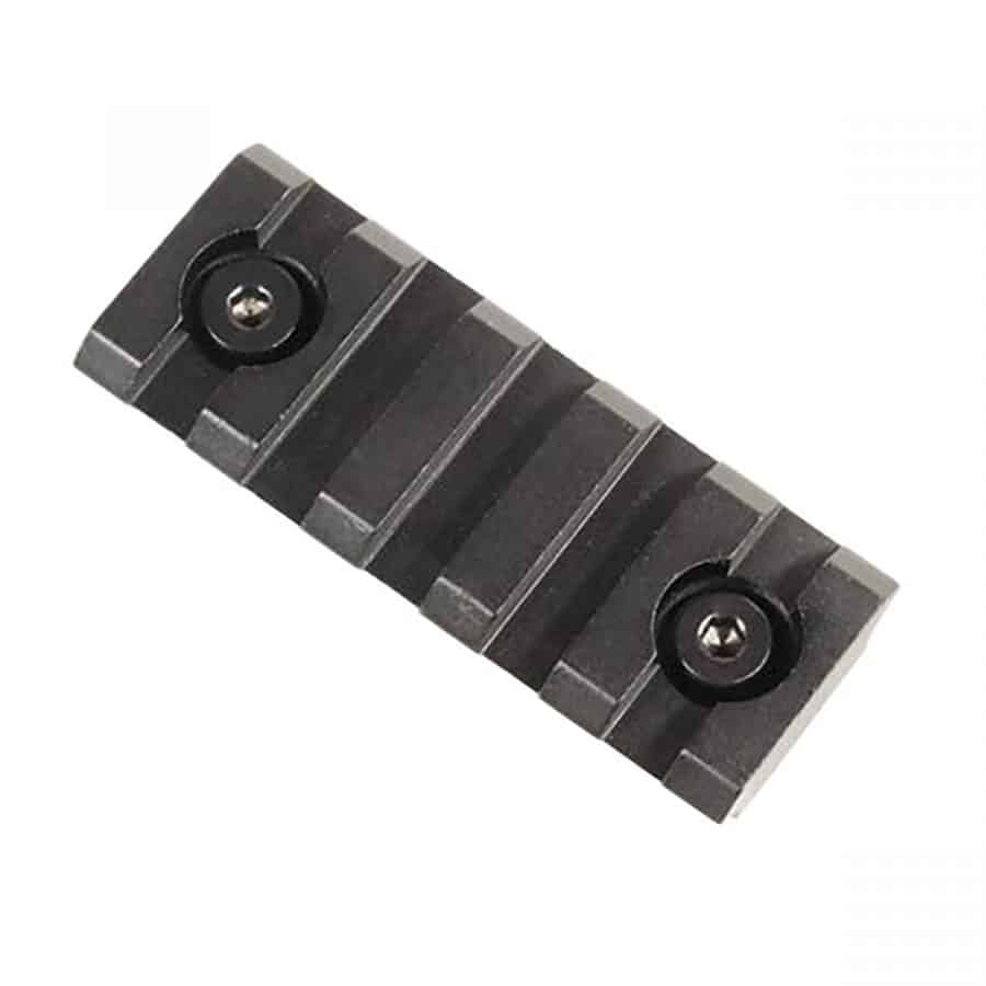 AR15 KeyMod Aluminum Rail 5 Slots KeyMod Slot System Black-img-0