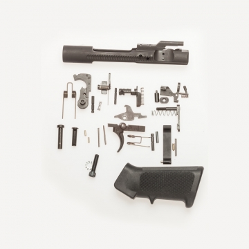 M16 Complete Lower Receiver Replacement Parts Set Kit Plus Carrier
