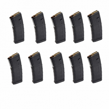 10 Pack ! MagPul Gen 2 AR15 MOE PMAG 30 Round Magazine Black