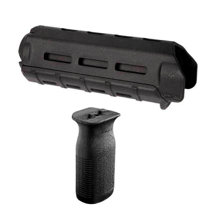 AR15  MagPul MOE Black Carbine Hand Guard / Vertical Grip Set-img-0