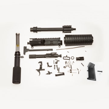 AR15 Parts Set KIT A3 Upper 10.25" Barrel w/ Flat Gas Block
