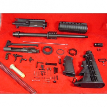 AR15 Parts Set KIT A3 Upper 16" HBAR Barrel w/ Flat Gas Block