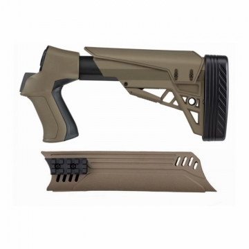 ATI Moss/Rem/Win 500 Shotgun T3 TactLite 6 Position FDE Stock & Forend Combo