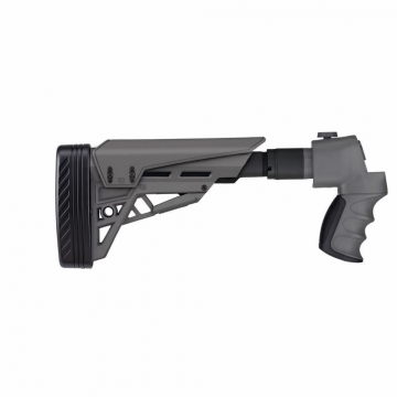 Moss/Rem/Win Gray 12 Gauge Strikeforce Six Position Adjustable Side Folding TactLite Shotgun Stock