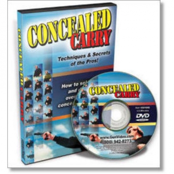 HANDGUN SHOOTING CONCEALED PISTOL CARRY SECRETS DVD