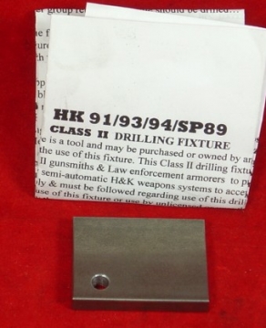 H&K Semi to Full Auto Class II Gunsmith Drilling Fixture