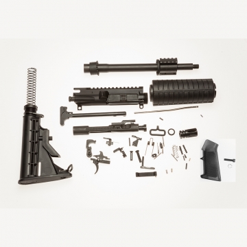 M16 Full Auto Parts Set Kit A3 Upper 11.5" Barrel w/ Flat Gas Block