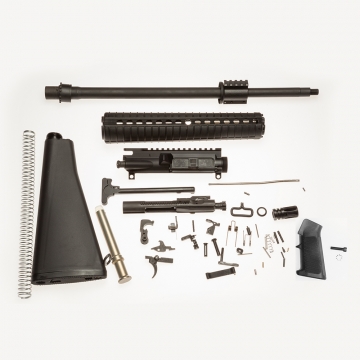 M16 Full Auto Parts Set Kit A3 Upper 20 in. Barrel w/ Flat Gas Block