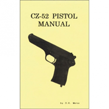 CZ-52 Pistol Technical Manual BOOK